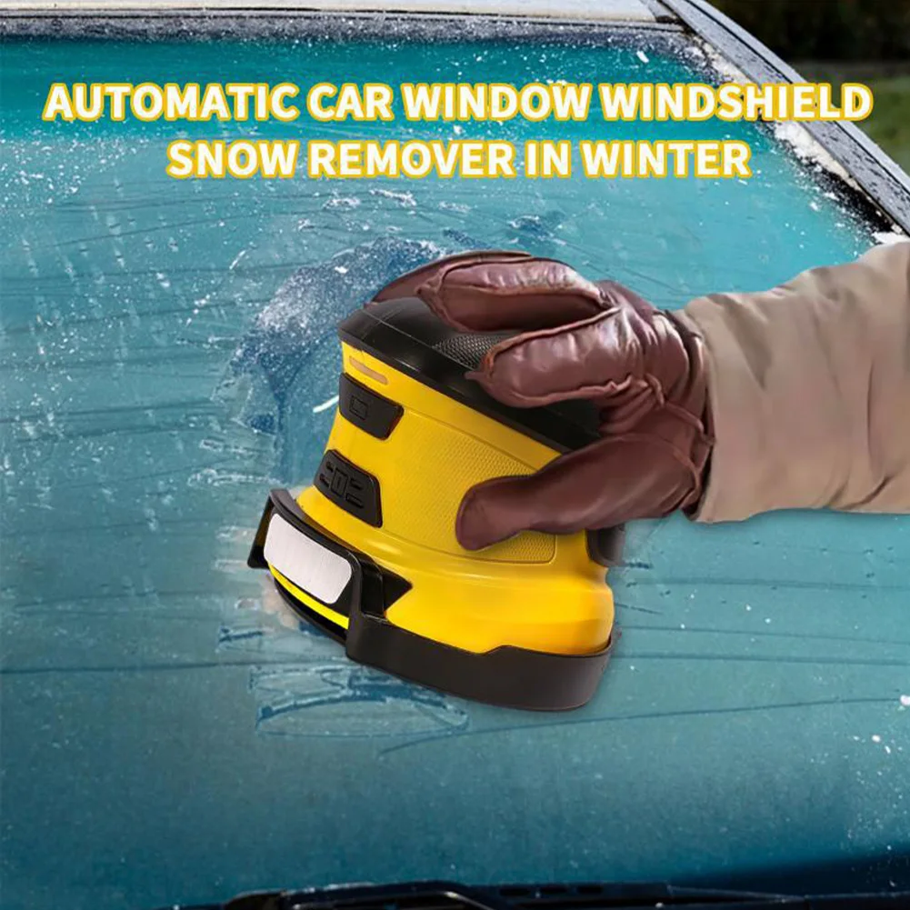 

Car Electric Ice Snow Scraper Heated Removal USB Rechargeable Ice Scraper Auto Winter Window Windshield Glass Defrost Clean Tool