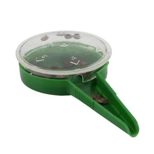 Регулируемый садовое растение распределитель семян циферблат Сеятель ящик для комнатных растений, стартер для посева семян садовый инвентарь 5 Размеры установка