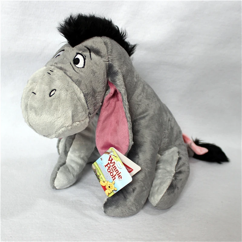 1 шт. 35 см оригинальная серая Набивная игрушка Eeyore в виде осла мягкая плюшевая
