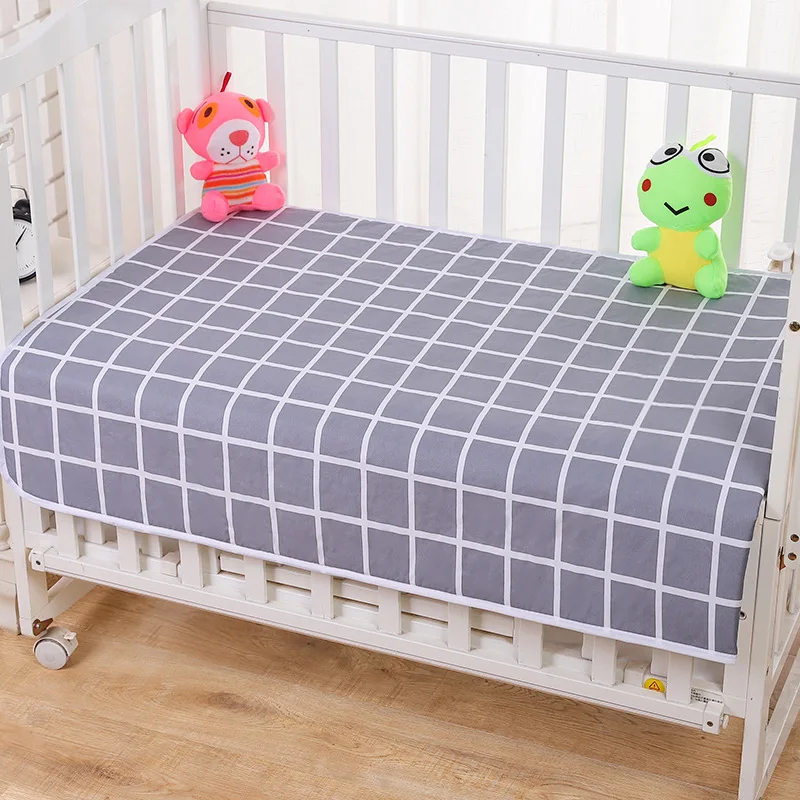 Portable Changing Pad Baby Diaper Mat Floor Play Mat Reusable Baby Changing Cover Waterproof Mattress Pads For Babies 0 12 Month images - 6