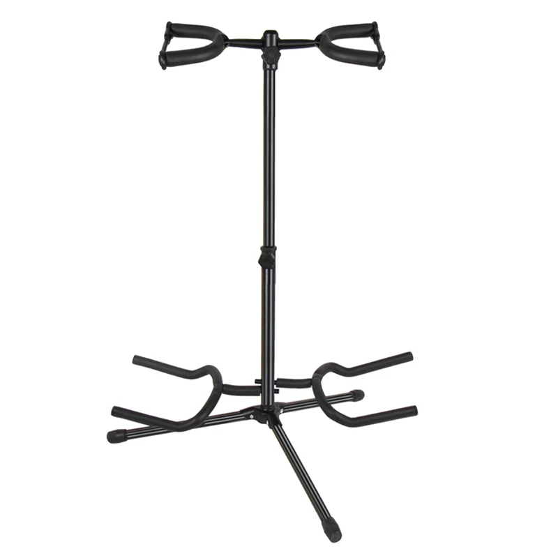 

Universal Portable Vertical Guitar Stand Adjustable Fit Folding Guitar Stand For Guitars Mandolins Banjos Ukulele