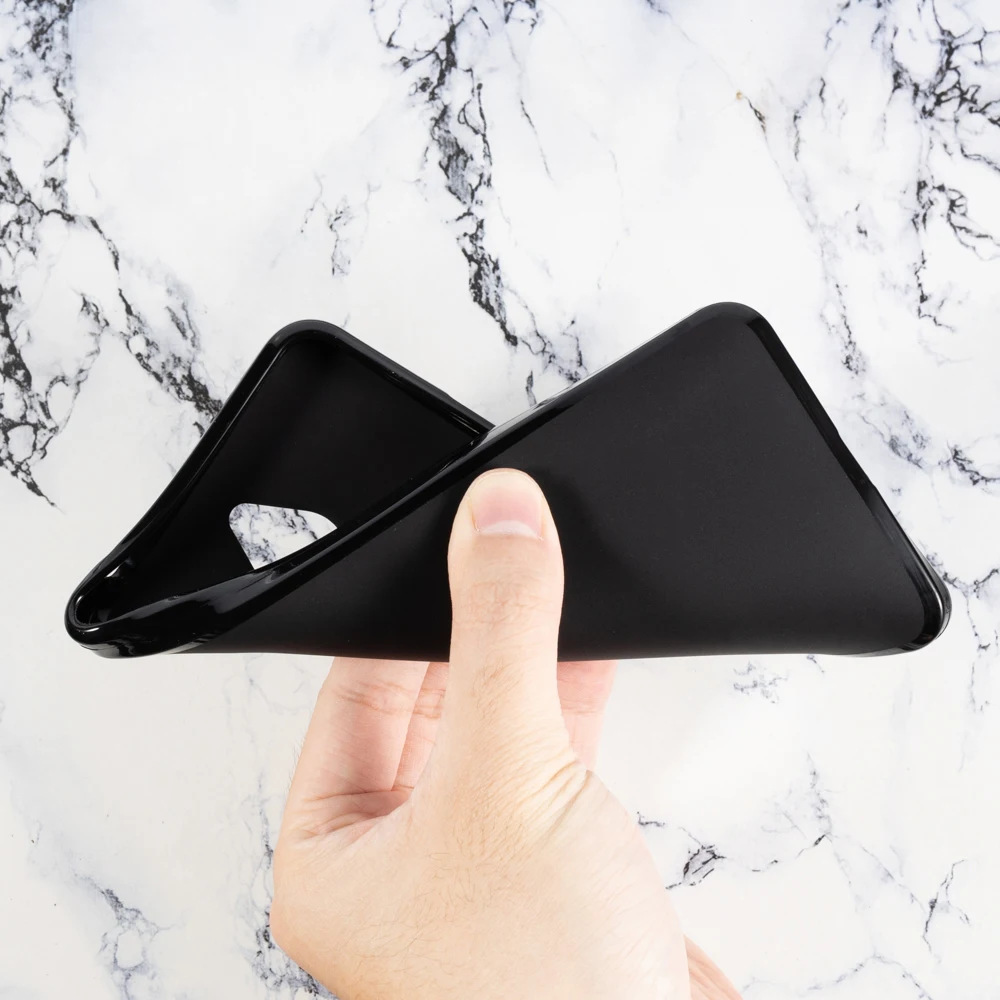 Чехол-накладка из мягкого силикона Gel Pudding для защиты задней панели телефона Nokia Microsoft Lumia 640 XL.
