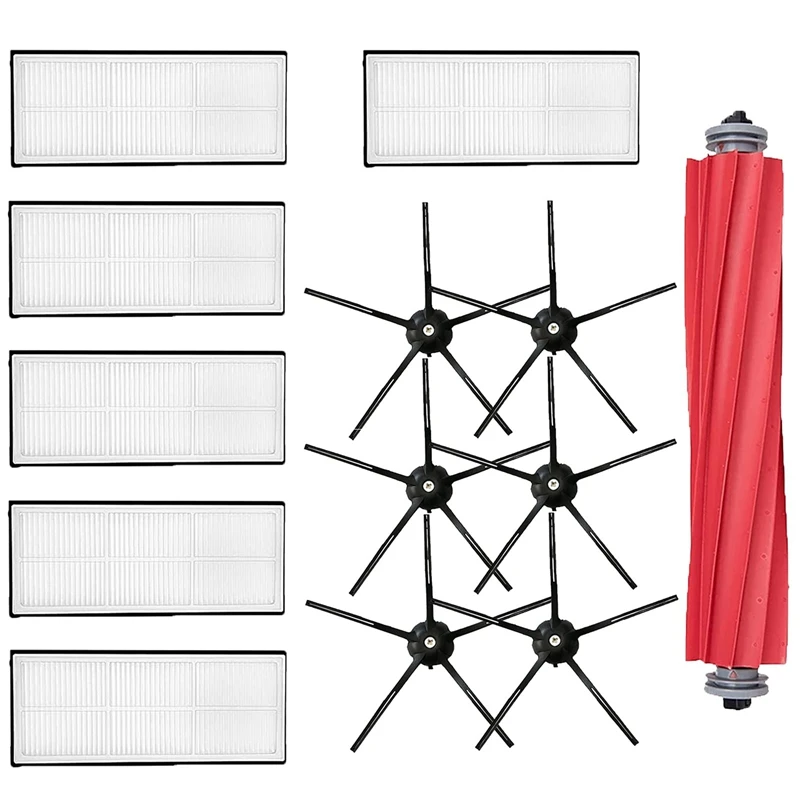 

Suitable For Xiaomi Roborock S7 T7S T7plus Robot Vacuum Cleaner Black Side Brushes Filters Main Brush Spare Parts
