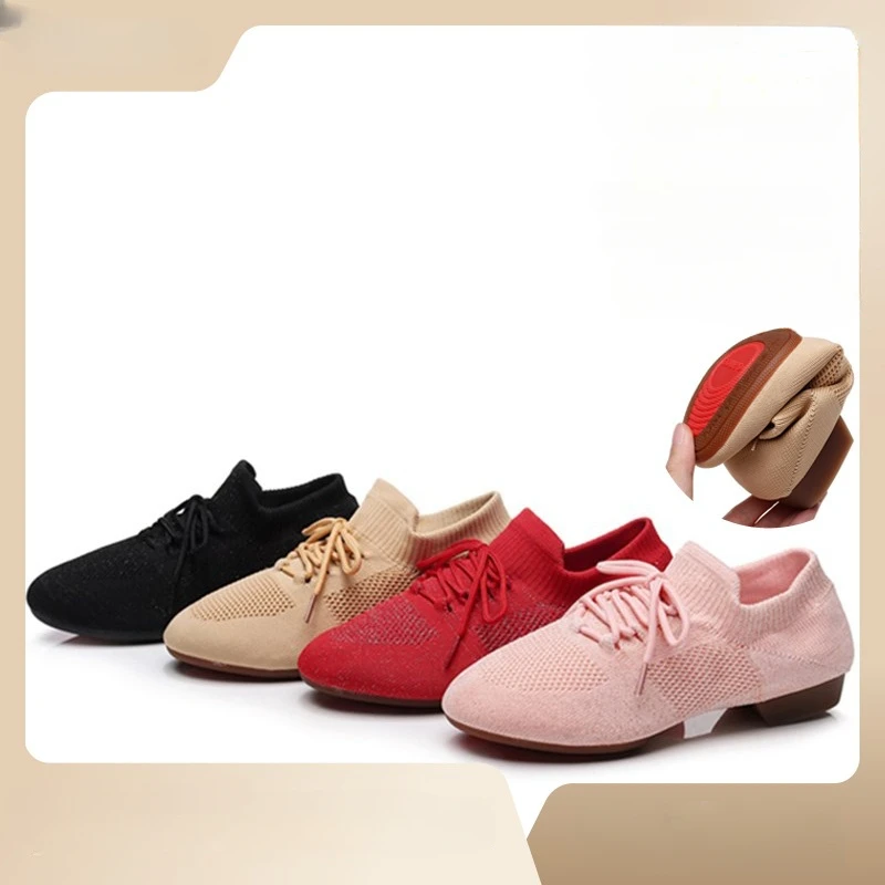 

Jazz Shoes Women's Dance Shoes Modern National Indoor Outdoor Exam Special Training Teacher Adult Classical Soft Soled Shoes