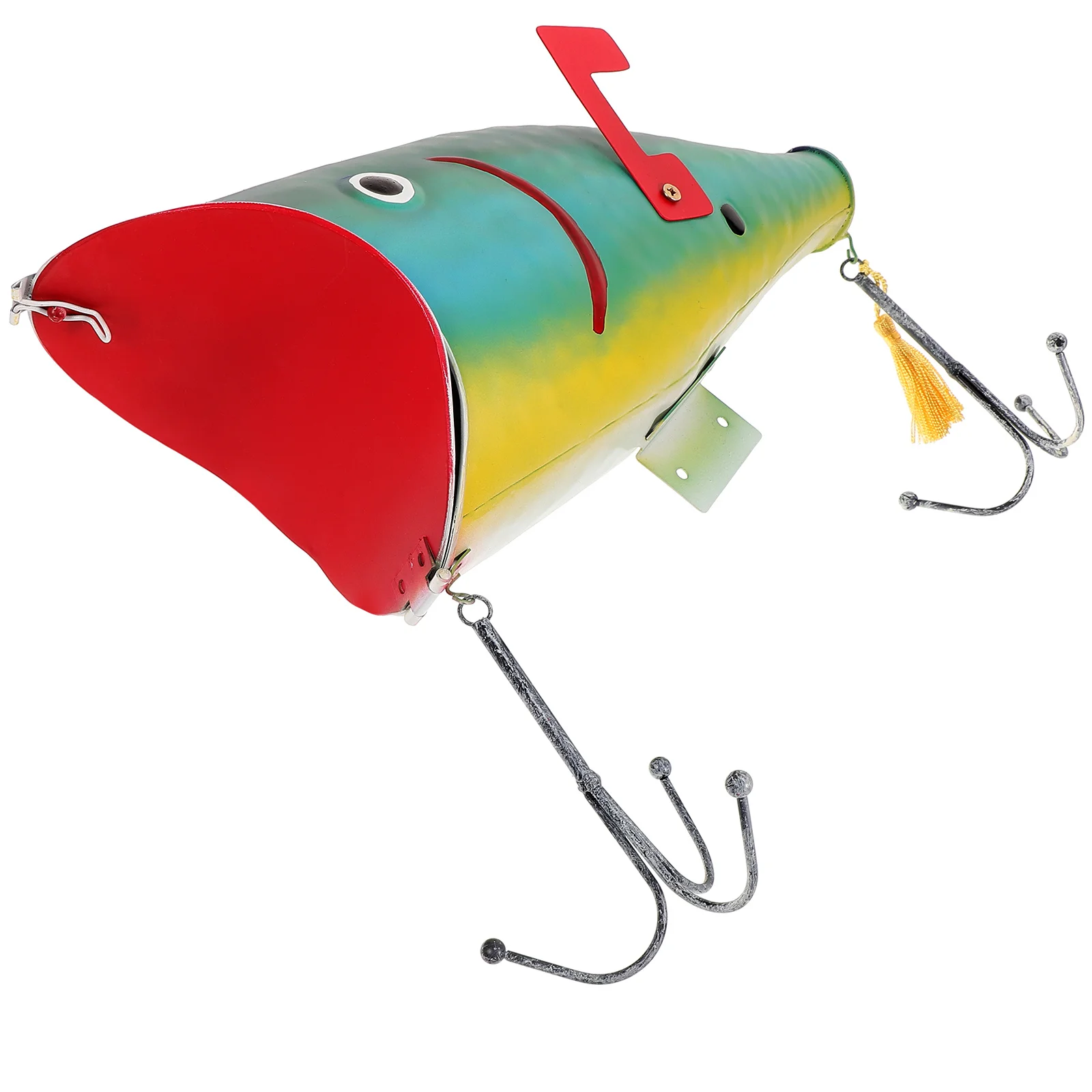 

Outdoor Mailbox Metal Mailbox Funny Mailbox Outdoor Fish Mailbox Funny Fish Ornament