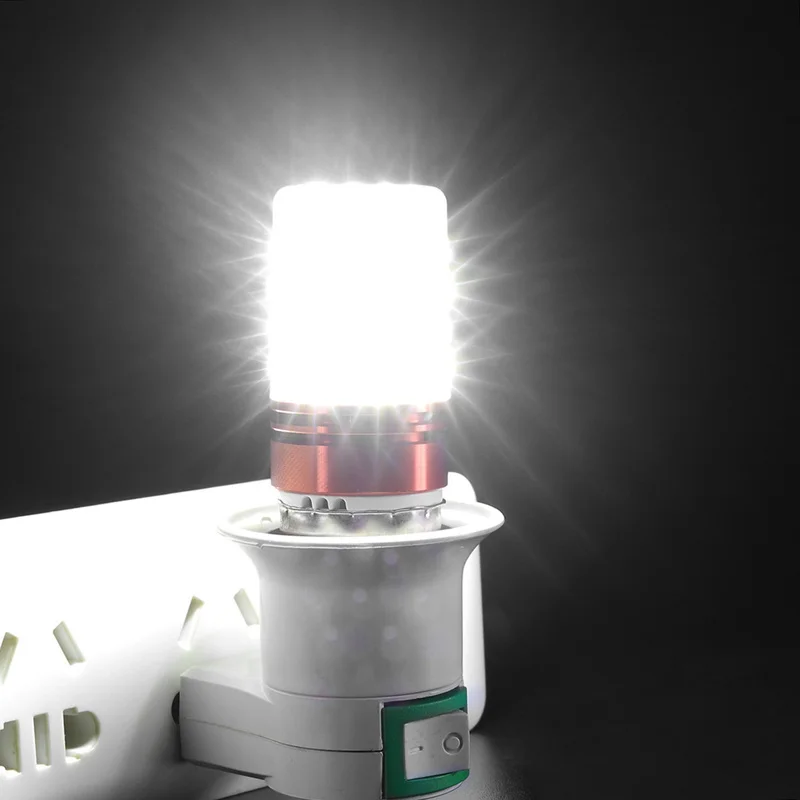 Светодиодная лампочка-кукуруза E14 свесветильник-лампа E27 2835 SMD110V 220V теплый 3000K