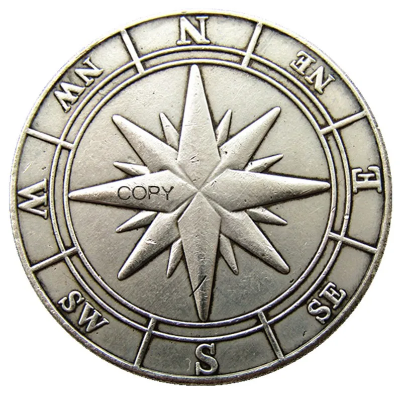 

HB(174) США Хобо Морган доллар девушка Посеребренная КОПИЯ монета