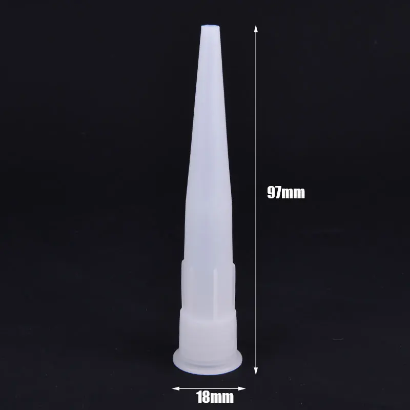 20pcs Plastic Glass Glue Nozzles Universal Caulking Gun Nozzles  Sealant Silicone Caulking Tips Mouth Home Construction Tools images - 6