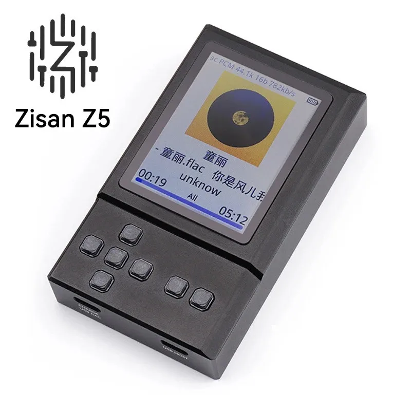 

Zisan Zishan Z5 ES9039 HiFi Audio MP3 Music Lossless Player USB DAC with LDAC APTX-HD Bluetooth WIFI DSD 3.5/2.5/4.4mm Balanced