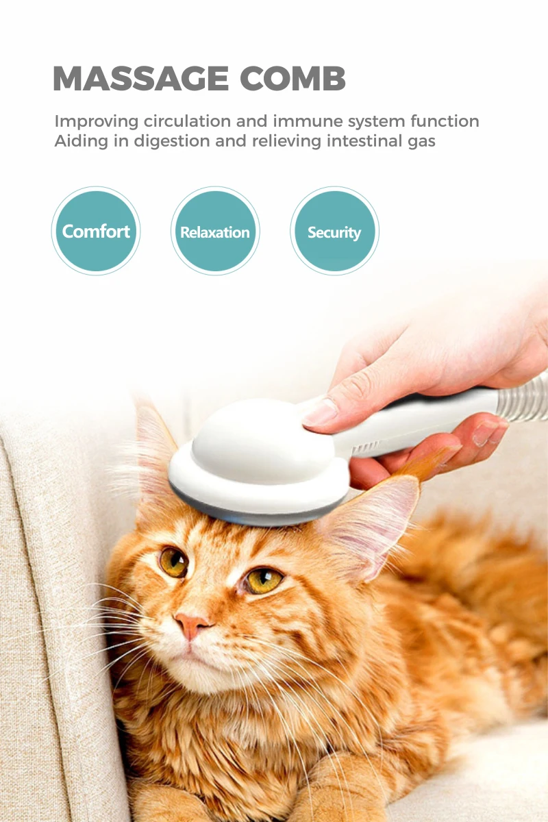 Машинка для стрижки домашних животных вакуумный аппарат ухода за шерстью собак