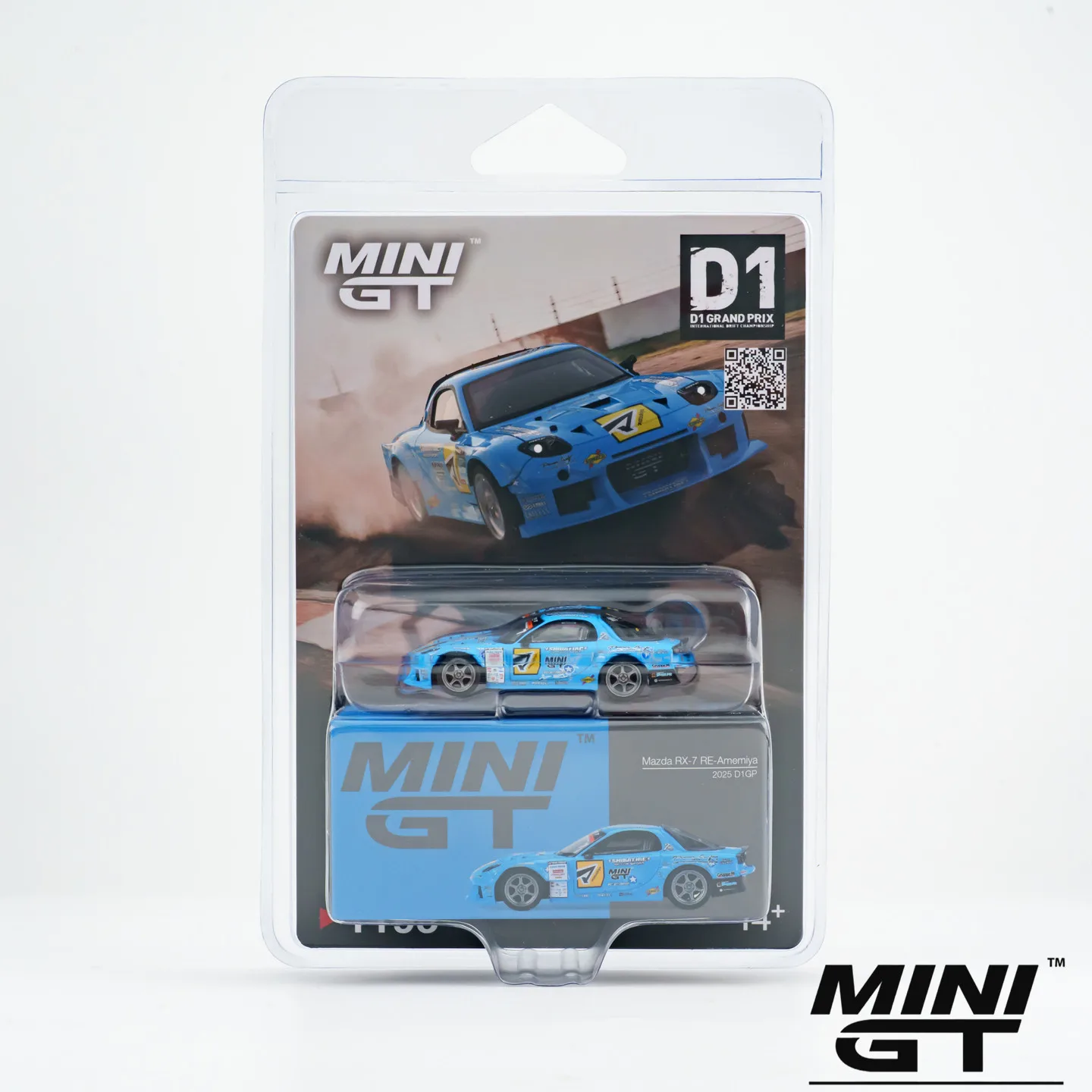 Модель автомобиля Mazda RX7 из литого металла, масштаб 1:64, MINIGT (art.: 3920dc14dce99) - 3920dc14dce99