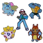 Брошь эмалированная в виде мультяшного покемона сильной черепахи