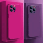 YYDS оригинальный квадратный жидкий силиконовый чехол для телефона iPhone 11 12 13 Pro Max XS XR X Mini 7 8 Plus SE 2020 Противоударная задняя крышка