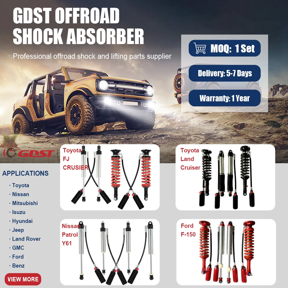 Фото GDST Комплекты подъема подвески для бездорожья 4X4 Coilover Амортизатор для Toyota Land Cruiser 79 серии LC79 Комплекты подъемников подвески №2