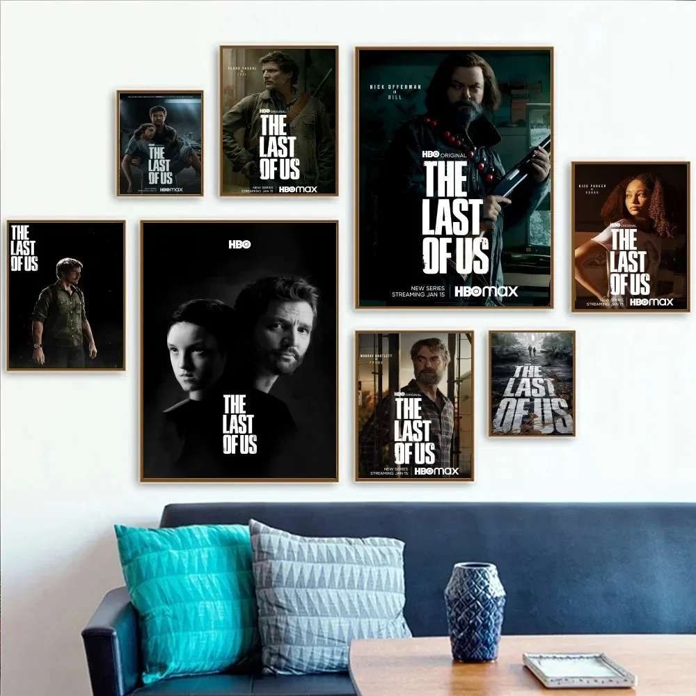 Hd Постер the Last Of Us Серии Tv 2023 Джоэл Педро Паскаль Настенное Искусство Современный