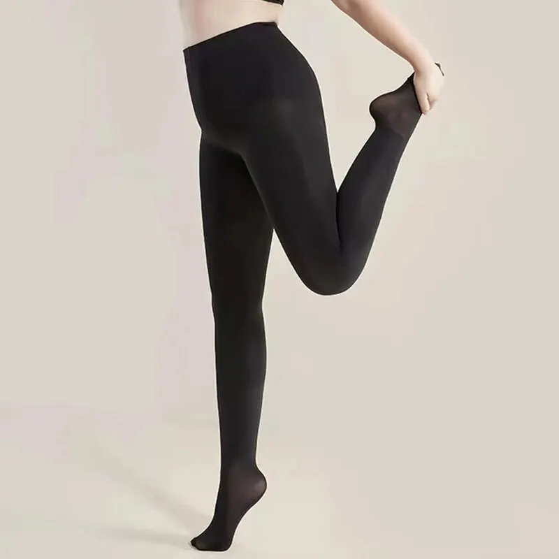 Женские Леггинсы С Высокой Талией На Флисовой Подкладке Зимние Тренировочные