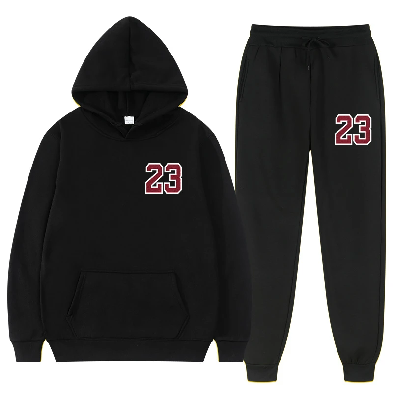 

Spring Autumn Mens Hoodies+Pants Suits y2k Women Sweatshirts Sweatpants Fashion Tracksuit Unisex Pullover Hooded 2 Pieces Sets