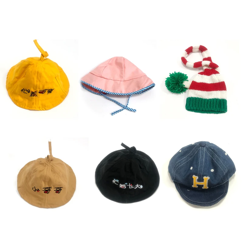 

1pc For 30cm Ducks Dog Plush Doll Clothes Headband Hat Bag Glasses Outfit For Plush Toys Kids Gifts Doll Accessories
