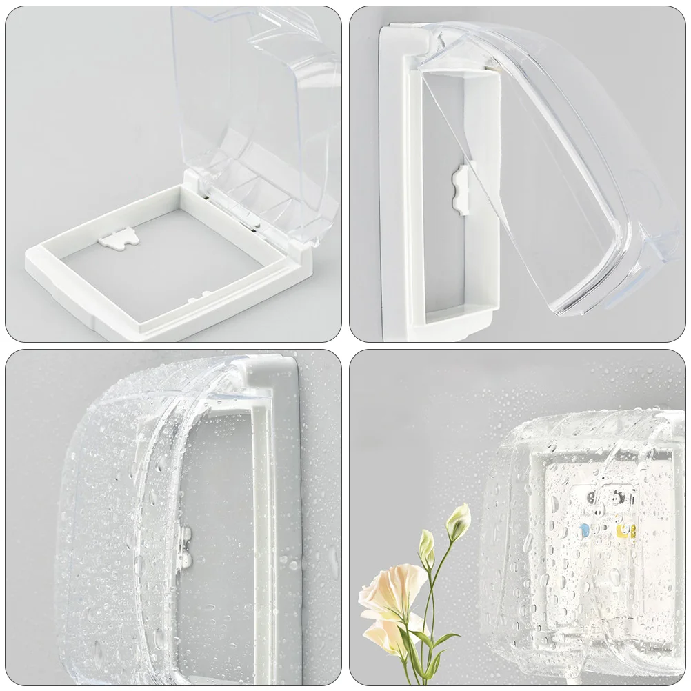 Водонепроницаемая крышка переключателя огнестойкий чехол для розетки