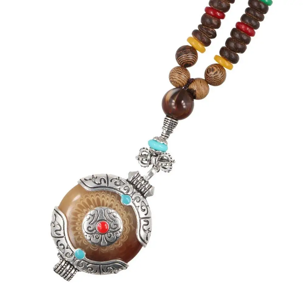 Нефритовый кулон вечерние украшения счеты слон женское ожерелье деревянное из