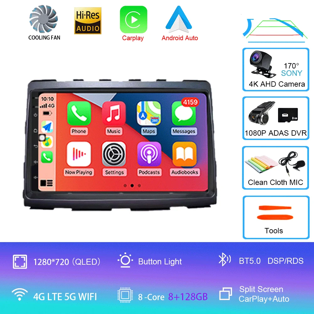 

Android 15 для Ssangyong Rodius Turismo Stavic 2013 + радио Carplay автомобильный мультимедийный плеер интеллектуальная система автонавигация GPS