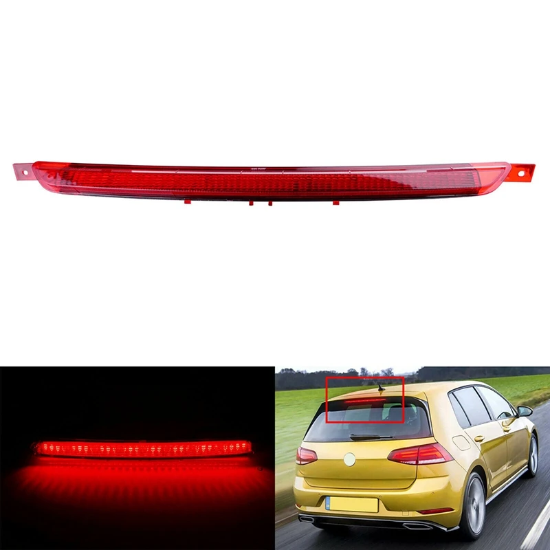 

Светодиодный задний Высокий рычаг третий стоп светильник сигнал лампа для Golf 7 MK7 2014-2020 5G6945087A