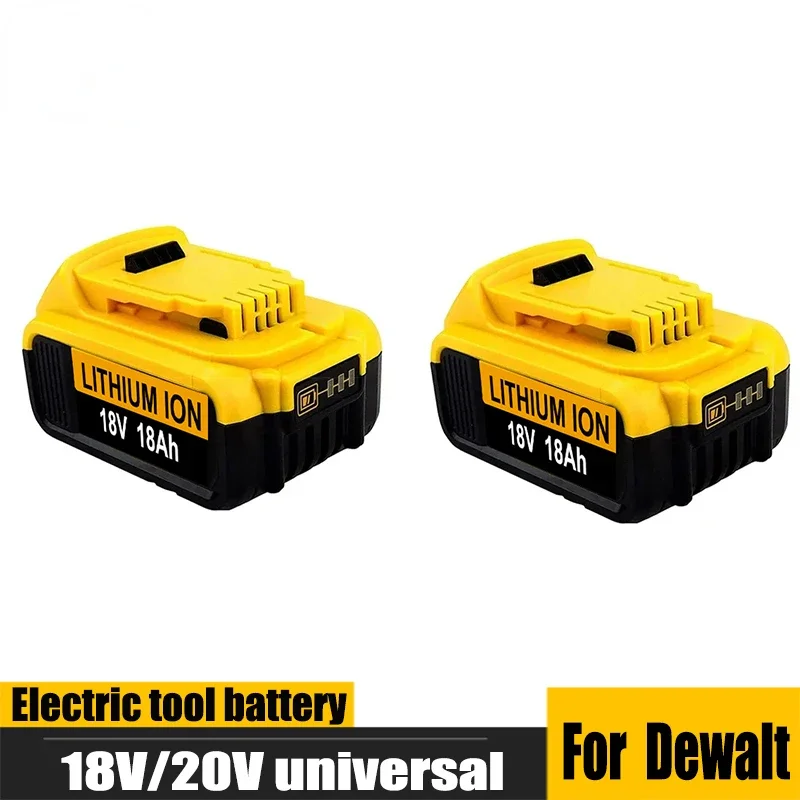 2 шт. 100% оригинальный аккумулятор для DeWalt 20V18.Ah перезаряжаемый