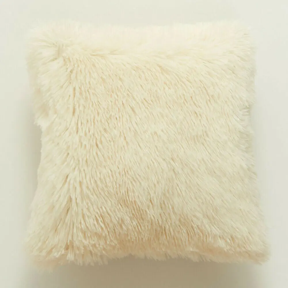 

Плюшевая декоративная наволочка 43x43 см