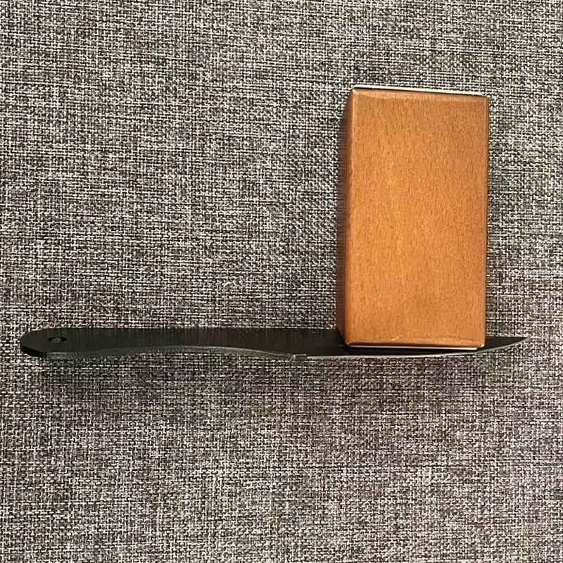 Магнитная точилка для ножей с углом вращения 15/20 ° деревянная роликовая