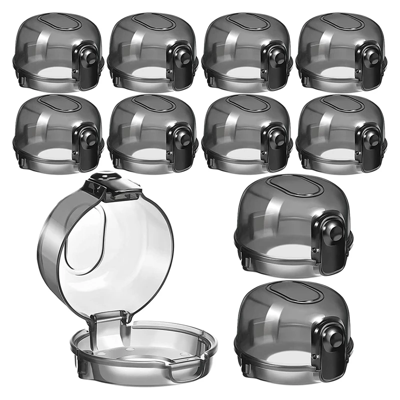 

10 Pieces Kitchen Stove Knob Covers,Safety Gas Stove Universal Knob Covers,Stove Knob Covers Protection Locks for Kids