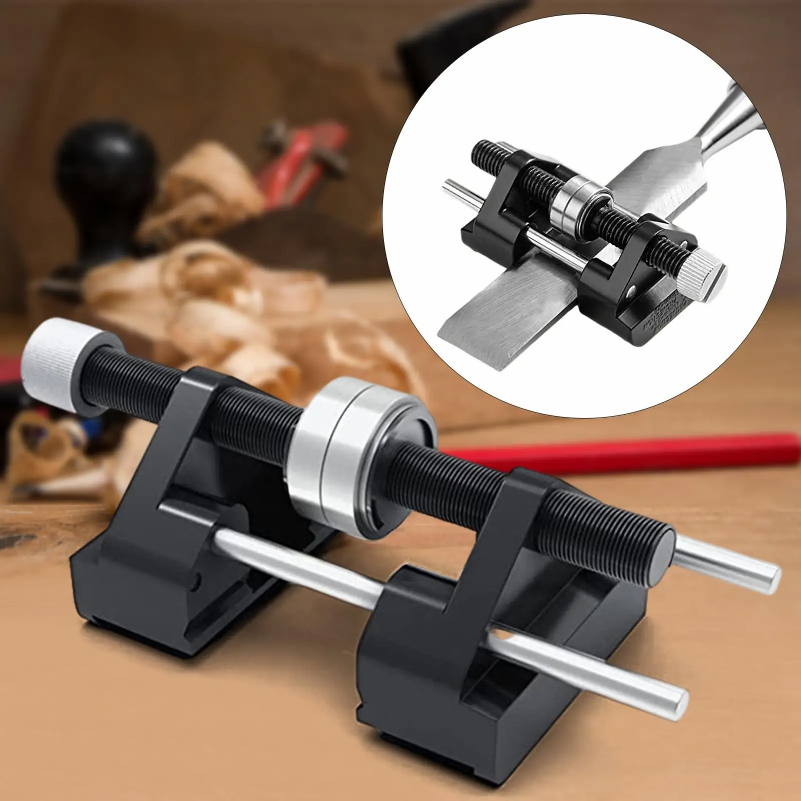 

Honing Guide for Chisels and Planes Fits Planer Blades 1 3/8” to 3 1/8"