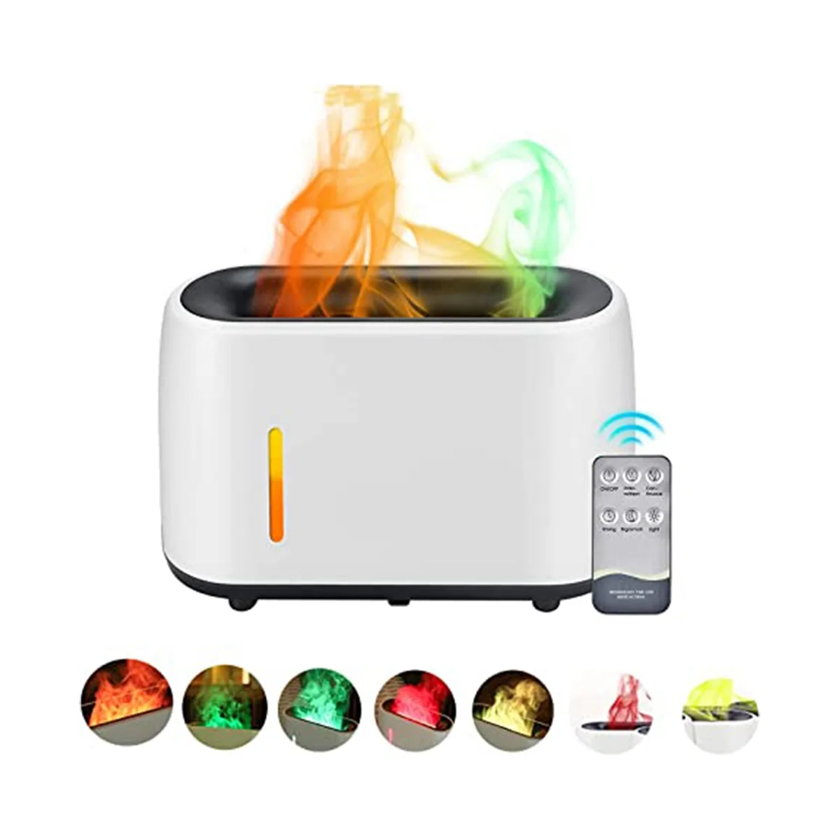 Домашний офисный диффузор с пламенем увлажнитель воздуха настольный для