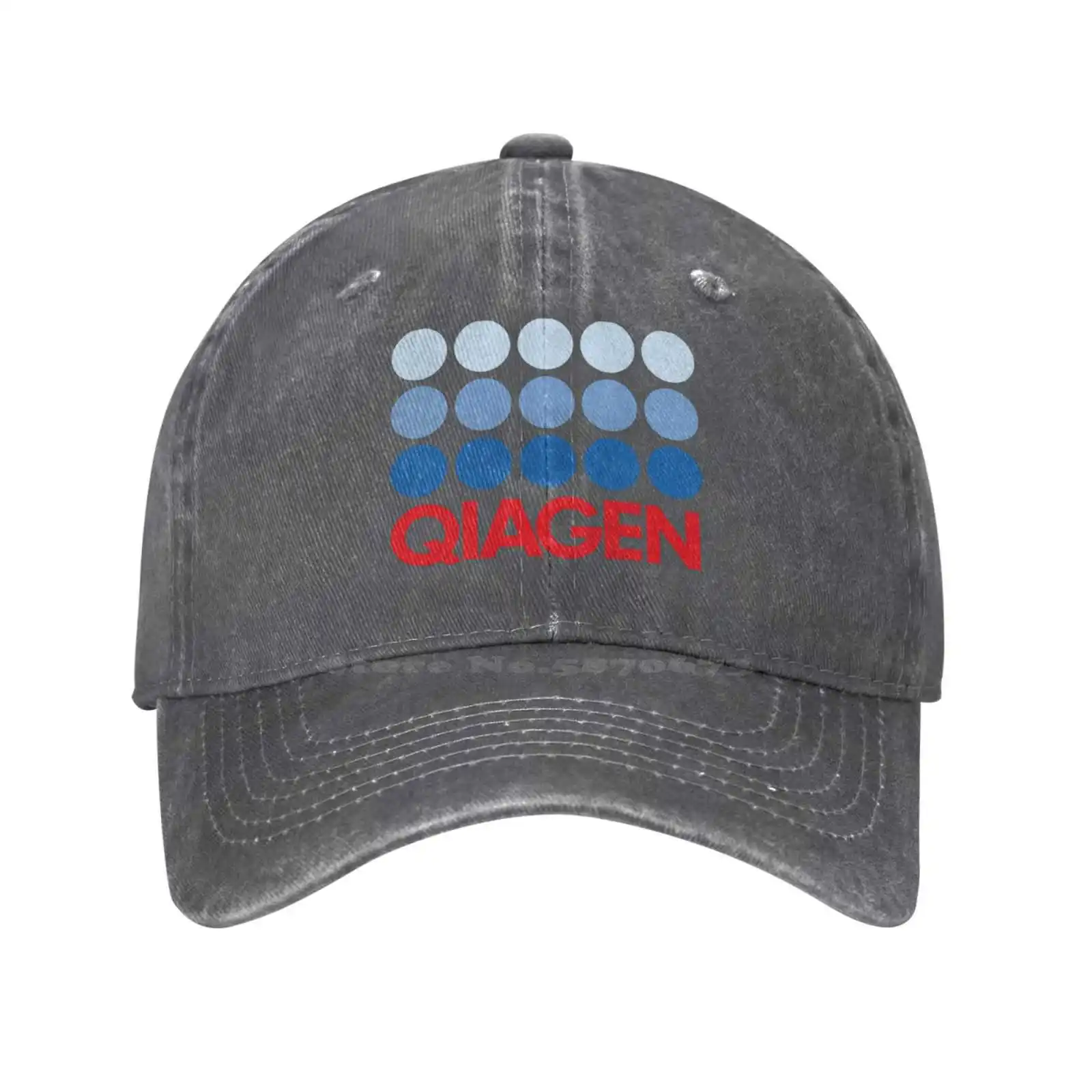 

Qiagen Logo Print Graphic Casual Denim cap Knitted hat Baseball cap