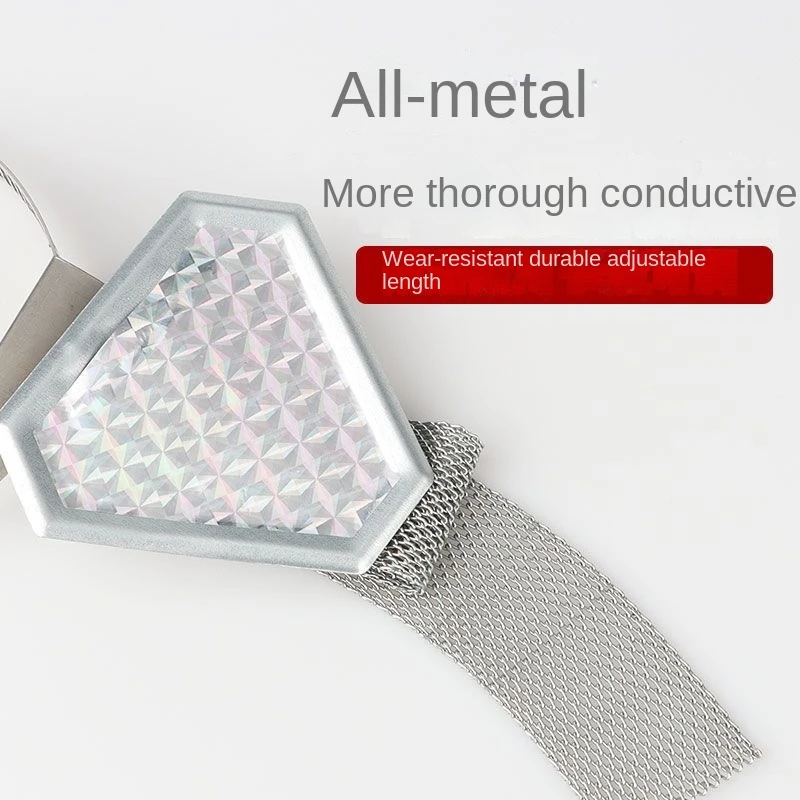 

Car electrostatic Belt suspension type electrostatic strip triangle reflective metal grounding chain electrostatic strip