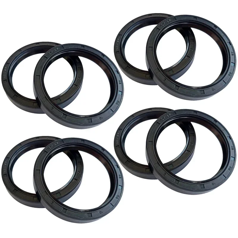 

49x60x10 49*60 мотоциклетный передний амортизатор, вилка, демпфер, сальник вала для Harle * Davidso * 1690 1745 FXSB 1800 1868 BREAKOUT 2013-2022