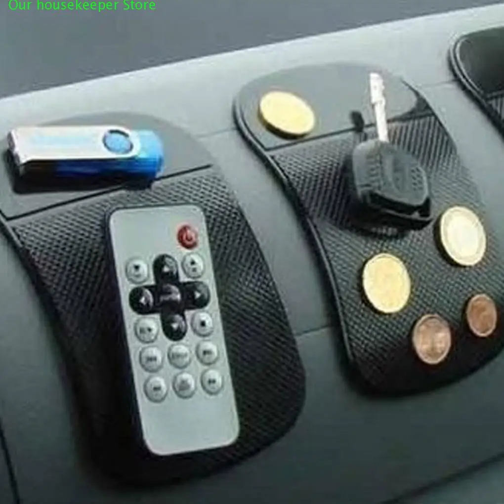 

14*8 см PU Mape противоскользящая Подушка автомобильный коврик с пауком искусственный коврик черный силиконовый спонж для мытья посуды волшебн...