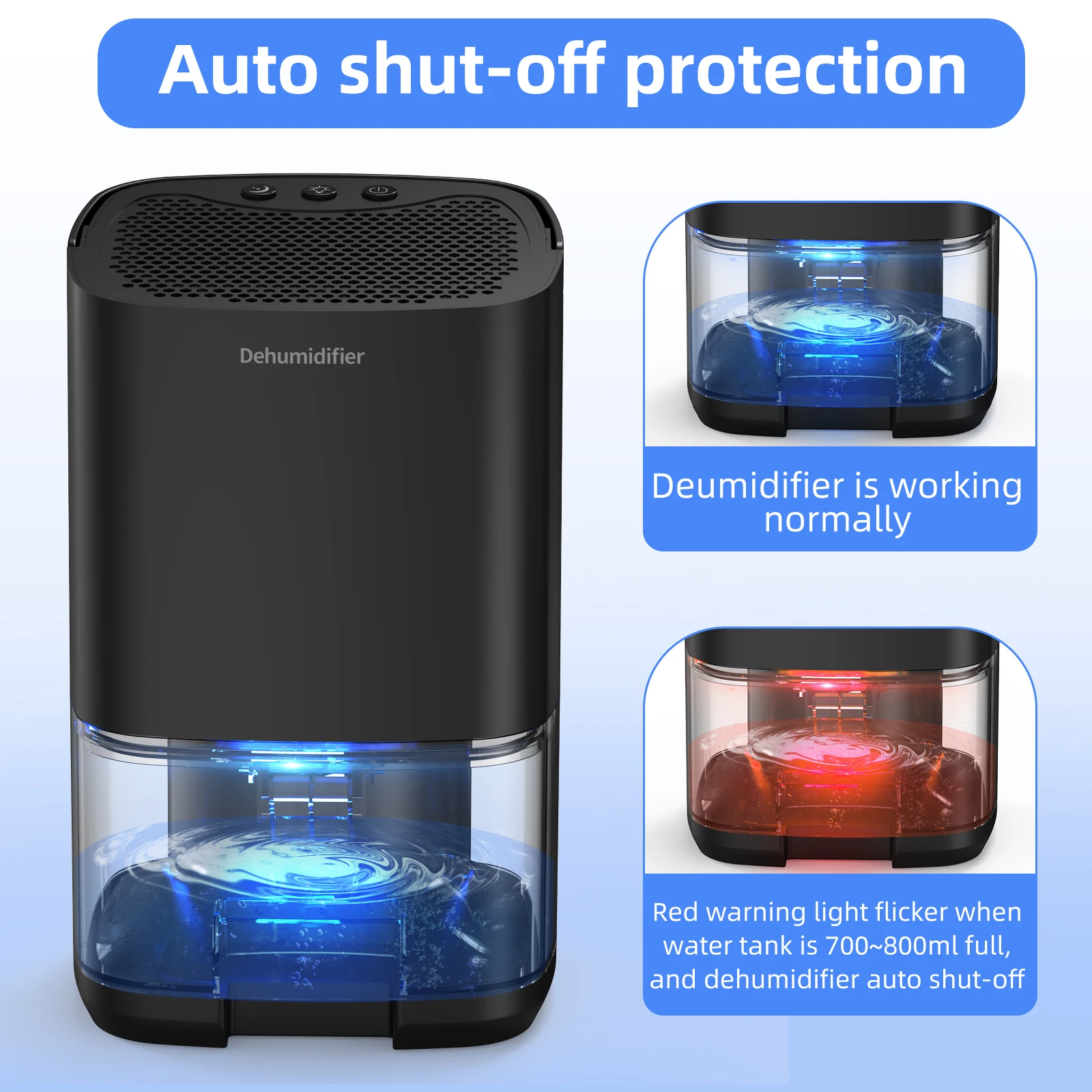 Осушитель воздуха по индивидуальному заказу портативный мини-осушитель 1000 мл