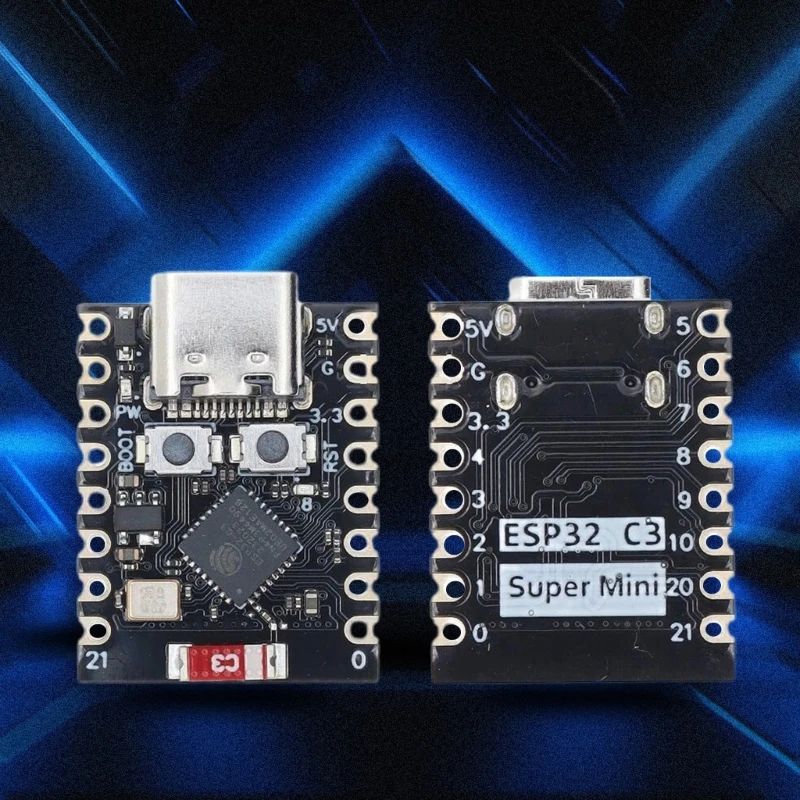 Плата разработки ESP32C3 микроконтроллер Wi-Fi процессор 32-битные ядра RISC-V