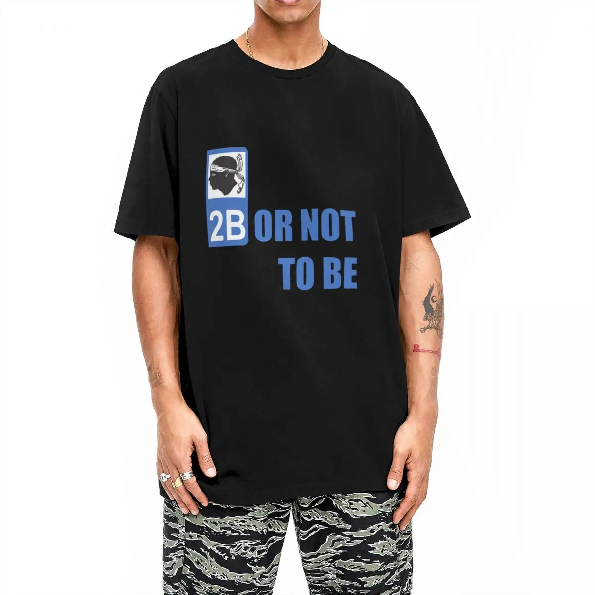 Футболка из Корсики 2b или Not To Be футболки в стиле хип-хоп Винтажная футболка с