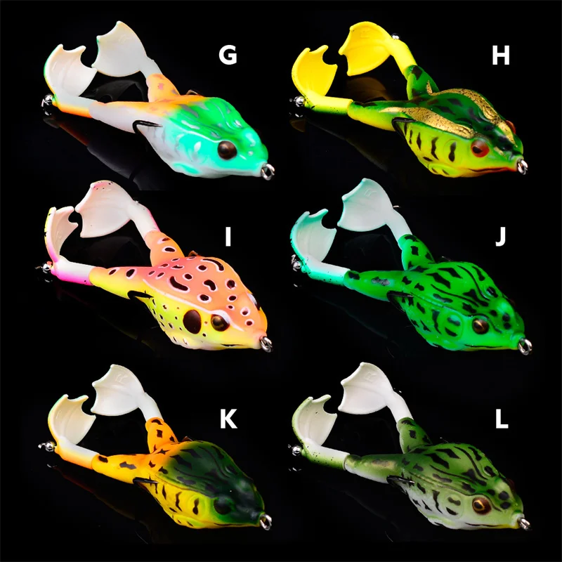 Рыболовная приманка 2020 пластиковая для спиннинга лягушки Мягкая зимней рыбалки