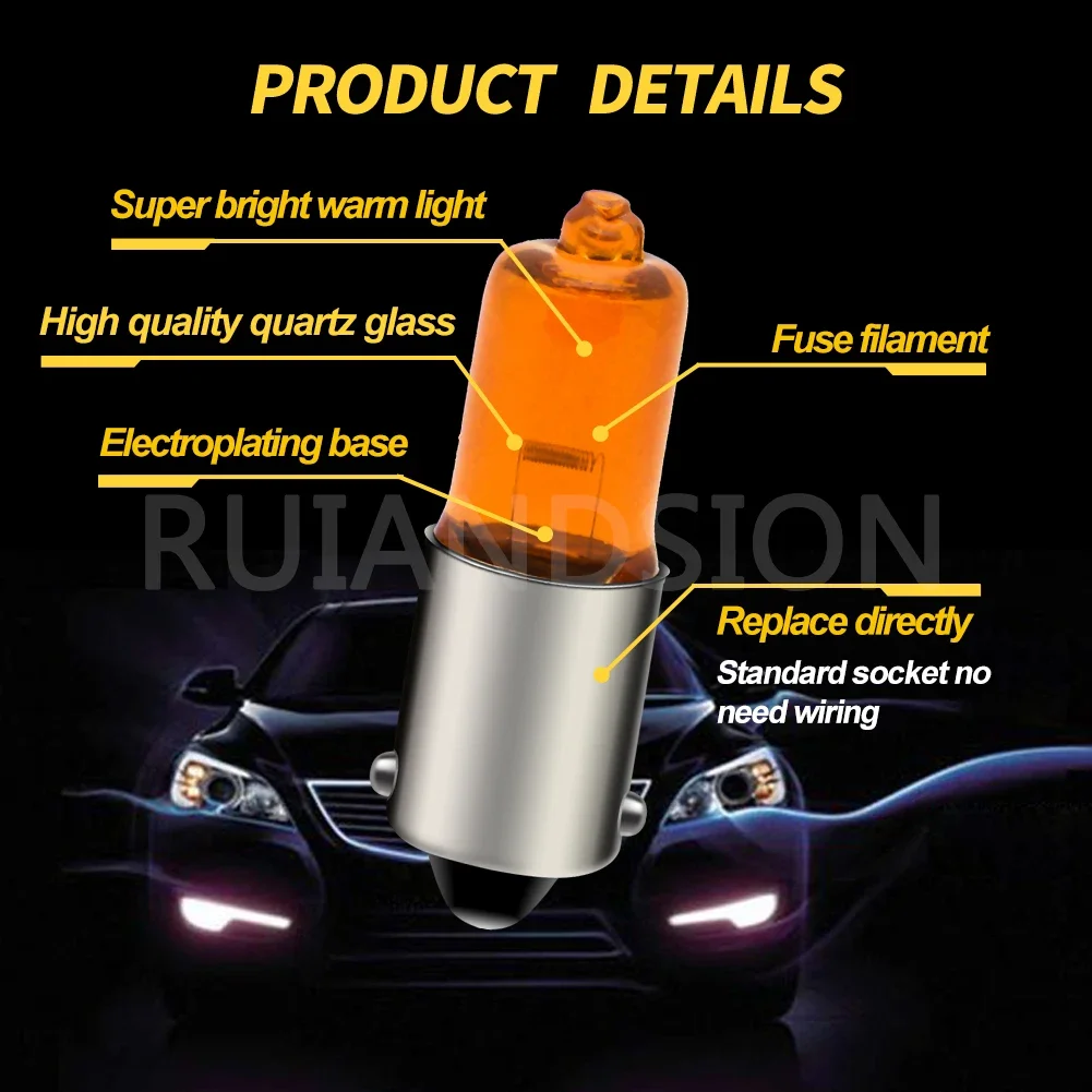 Ruiandsion BAY9S BA9S T4W Автомобильные лампы для автомобильной сигнальной фонари на крыше