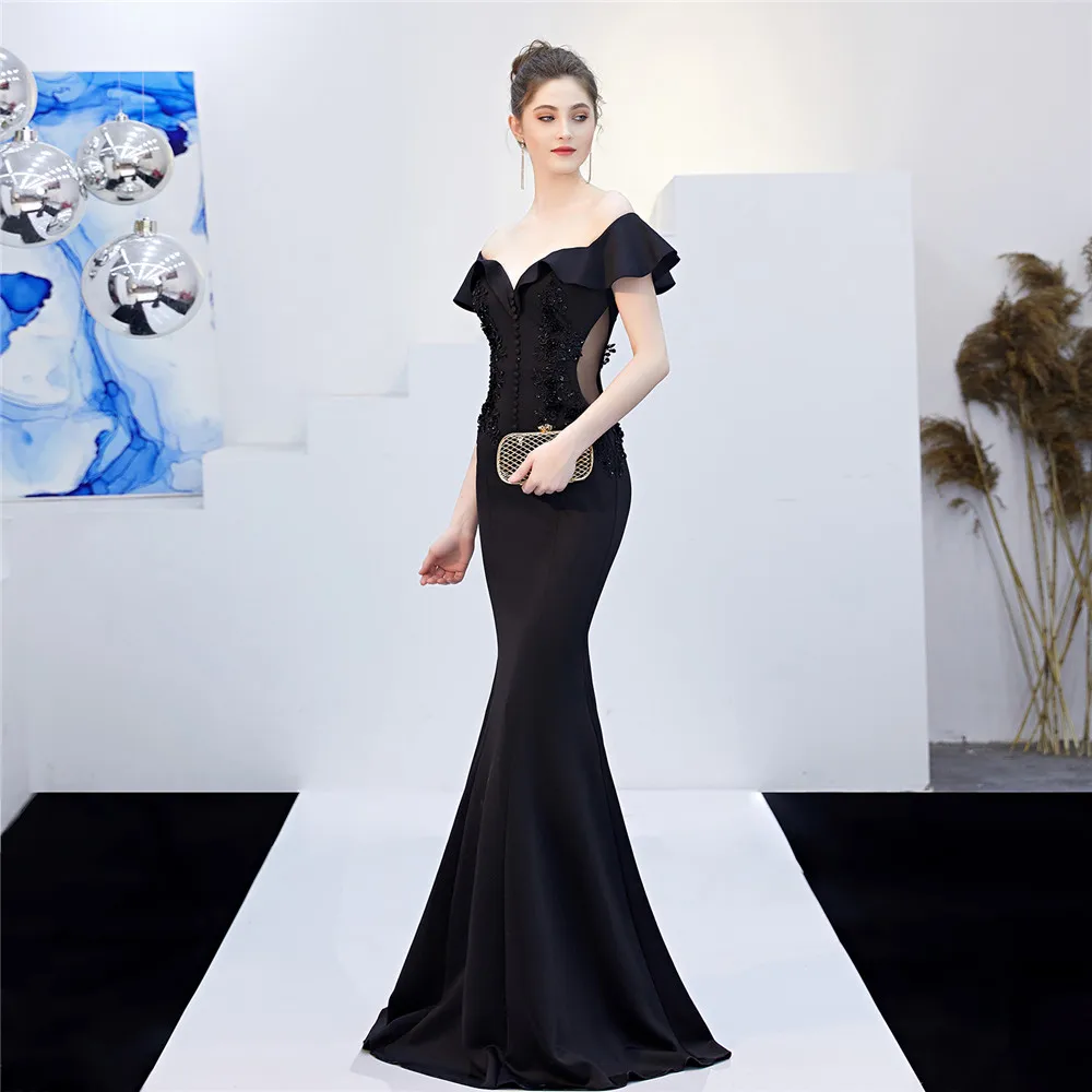 Женское элегантное вечернее платье макси с v-образным вырезом и цветочным