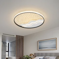 bedroom ceiling lights nordic light luxury crystal creative petal room fixture modern minimalist personality restaurant lamp