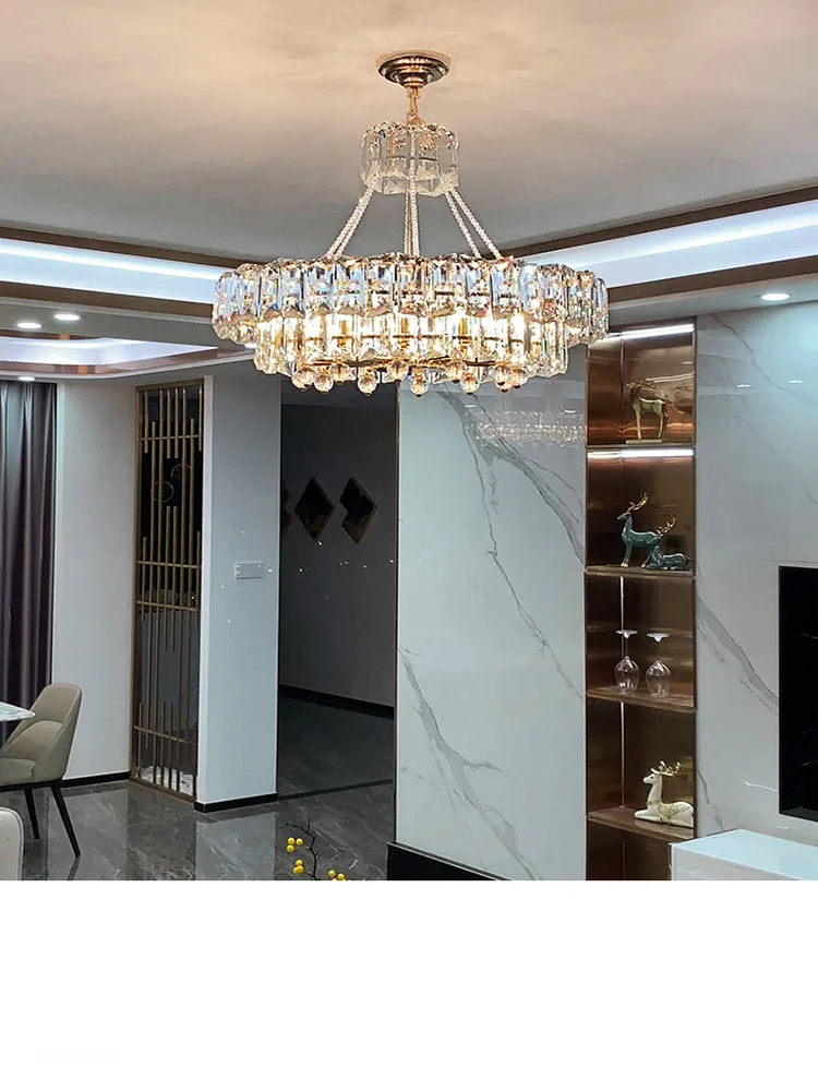 

Crystal Chandelier Living Room Lamp Dining Room Lamp