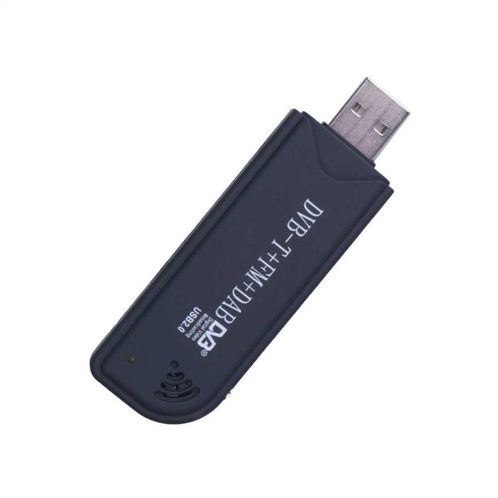 

TV Tuner Receiver Dongle USB2.0 DAB FM DVB-T RTL2832U FC0012 SDR RTL-SDR Digital TV Dongle Stick IR Remote