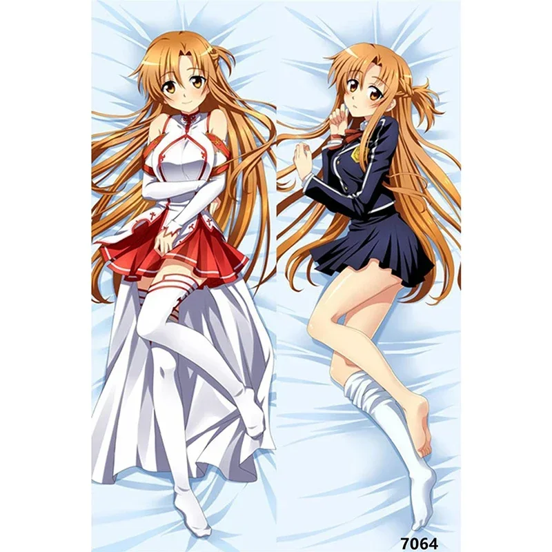 60X180 см аниме Sword Art One чехол Манга Dakimakura наволочка постельное белье шарнирная для