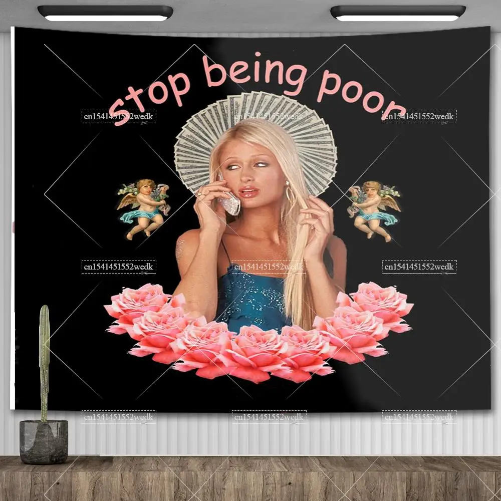 

Гобелен "Перестаньте завидовать", розовый, FFO