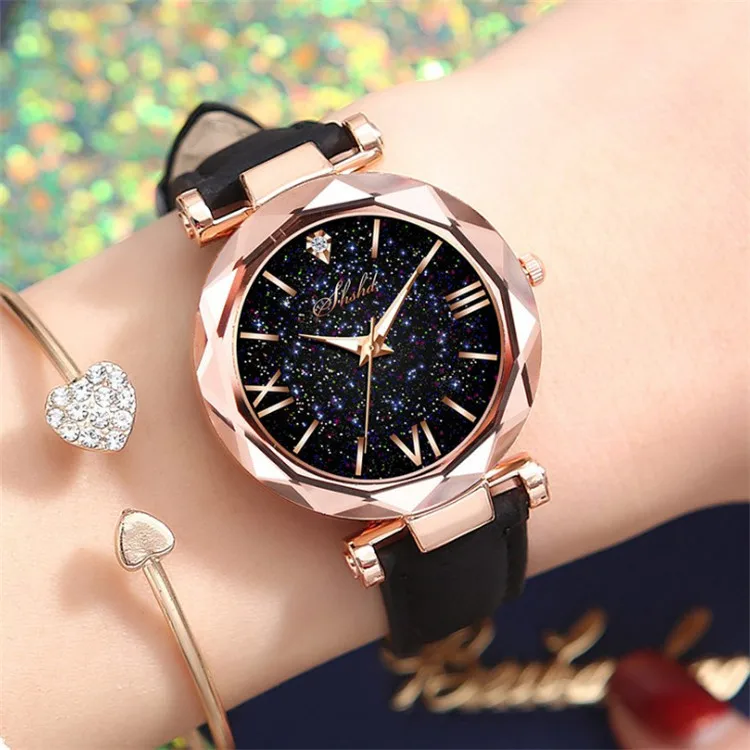 

Women Quartz Watche Smart Watch Women New Fashion Frosted Belt Watch Stars Little Roman Scale Luminous Ladies Watch Reloj Hombre