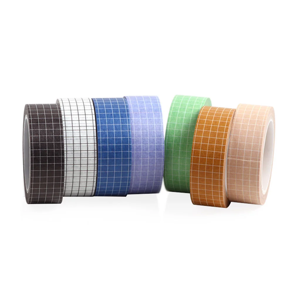 

7 Washi Tape For Scrapbooking Decorative Writable Tape Craft Tape Stickers For Kids Refreshing Flower Tapes