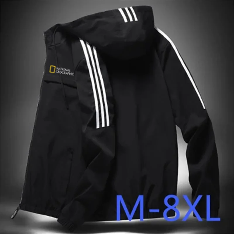 

2022 four-way stretch sports jacket three-bar windbreaker spring and autumn men's jacket outdoor running sports windbreaker jack